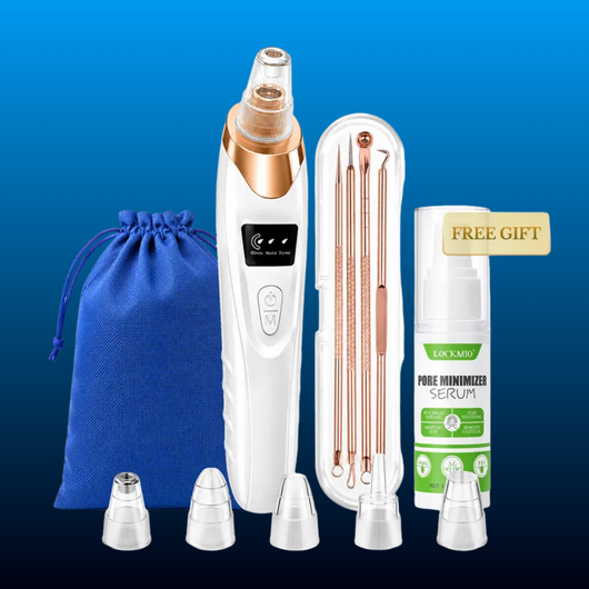 Rechargeable Pore Vacuum with Attachments