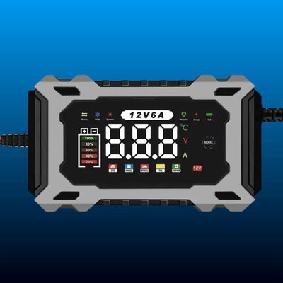 12V 6A Smart Battery Charger