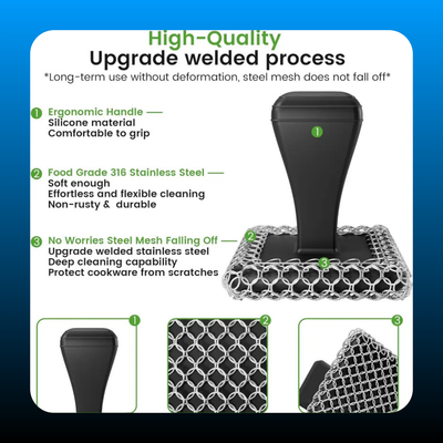 Cast Iron Scrubber