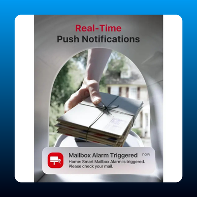 Smart Mailbox Alarm with App Alerts