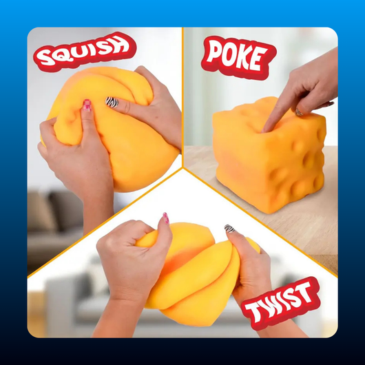 Giant Squishy Cheese Block