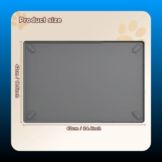Pet Silicone Wall Urine Isolation Pad