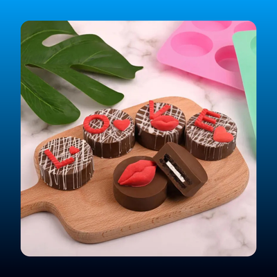 2-Pack Round Silicone Baking Molds