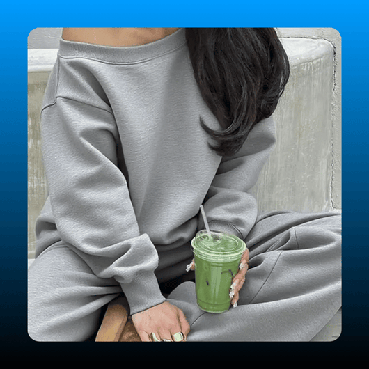 Knit Jumper And Wide Leg Set