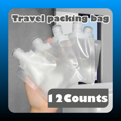 Reusable Plastic Pouches (12 Pack)