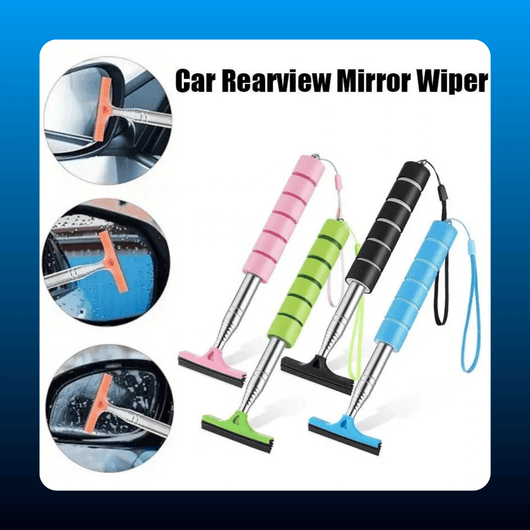 Retractable Car Mirror Wiper