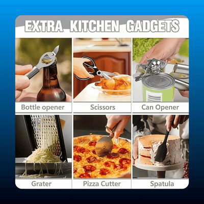44-Piece Silicone Kitchen Utensil Set