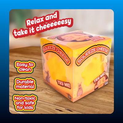Giant Squishy Cheese Block