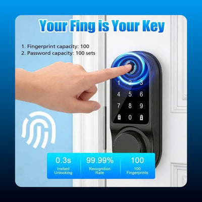 Fingerprint Smart Deadbolt with App