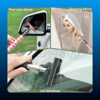 Retractable Car Mirror Wiper
