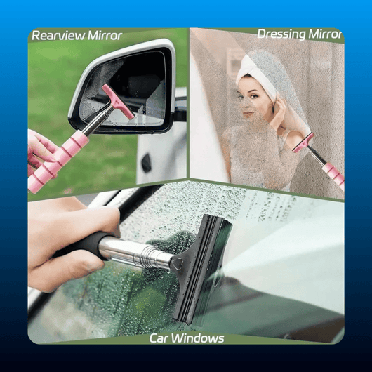 Retractable Car Mirror Wiper