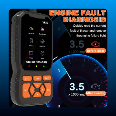 Professional Mechanic OBDII Diagnostic Code Reader Tool