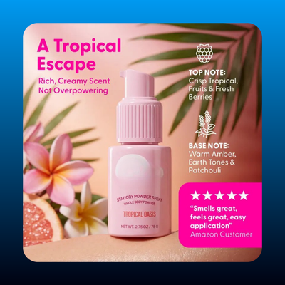 Stay-Dry Powder Spray