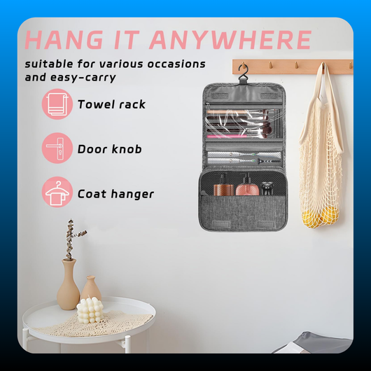 Durable and Portable Toiletry Bag