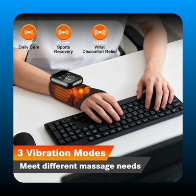 Cordless Wrist Hand Heating Pad Massage