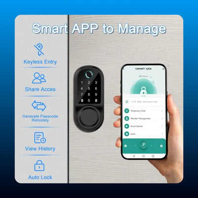 Fingerprint Smart Deadbolt with App