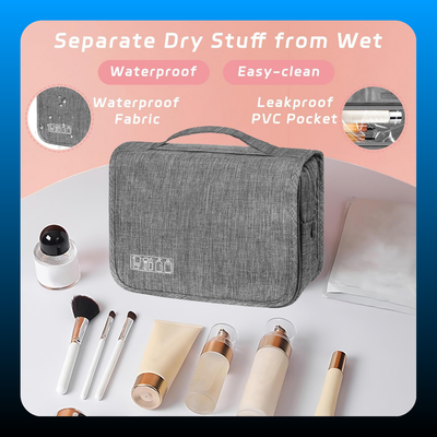 Durable and Portable Toiletry Bag