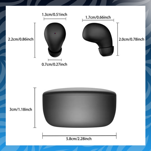 Mini Invisible Wireless Bluetooth Earphones