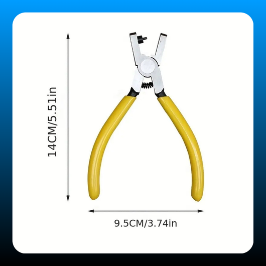 Heavy Duty Manual Leather Hole Punch Pliers