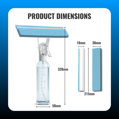 3 in 1 Window Cleaning Scraper