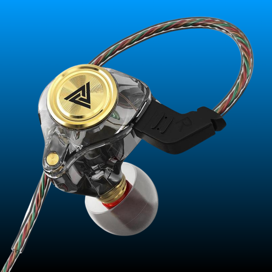 Portable Wired In-Ear Earphones with Mic