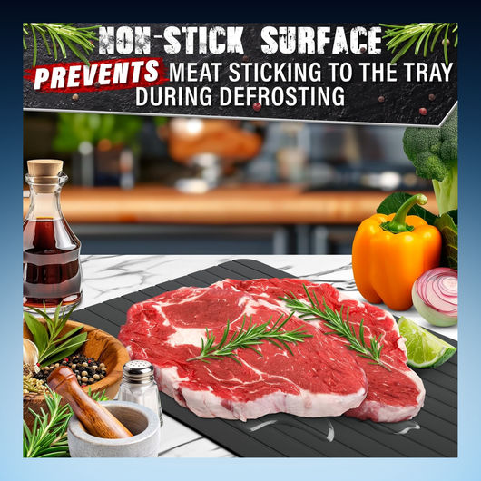 Fast Thaw Aluminum Defrost Tray