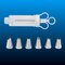 Stainless Steel Cake Decorating Gun Kit