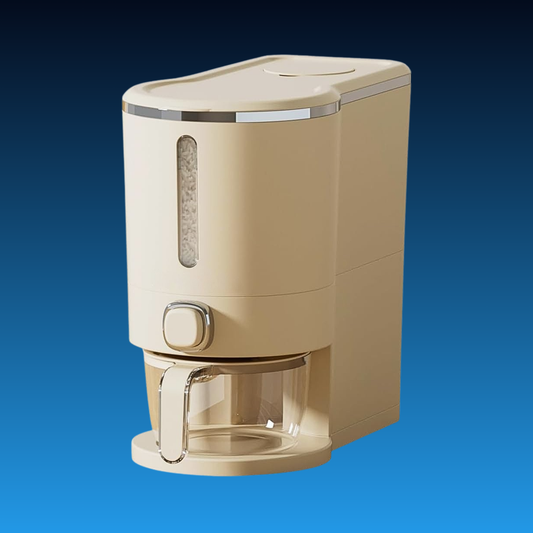 Airtight Rice Dispenser with Measuring Cups