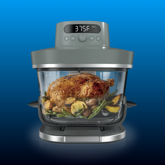 Glass Countertop Air Fryer with Precision Control
