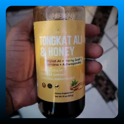 Multifloral Tongkat Ali Honey 16oz
