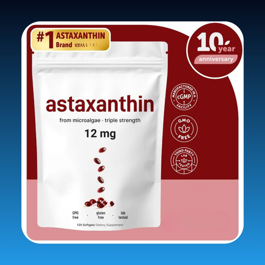 Astaxanthin Natural Tanning Softgels