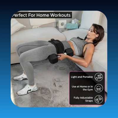 Hip Thrust Adjustable Resistance Weight Belt