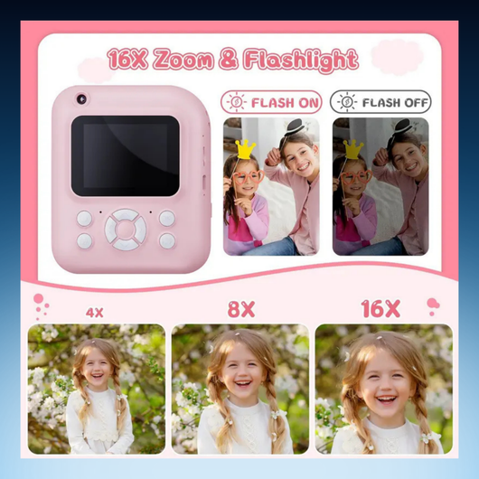 Kids Instant Print Camera