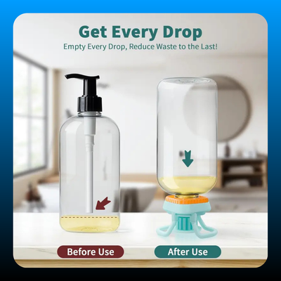 Upside Down Bottle Dispenser Cap (2 Pack)