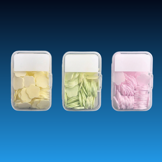 Multicolored Travel Paper Soap Sheets (3 Pack)