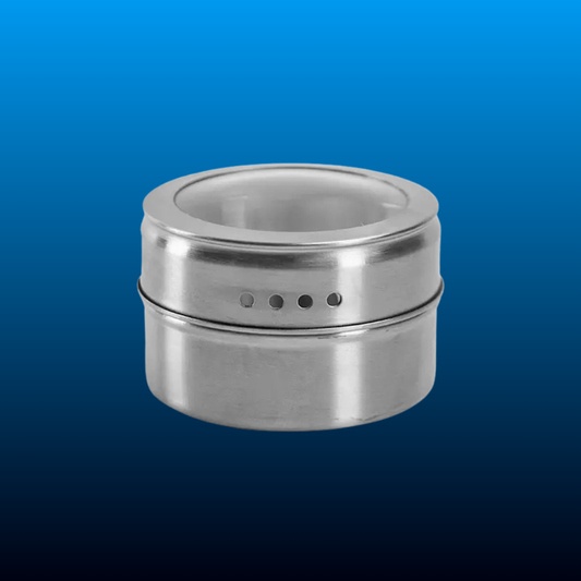 Magnetic Spice Jar Set Stainless Steel Spice Tins