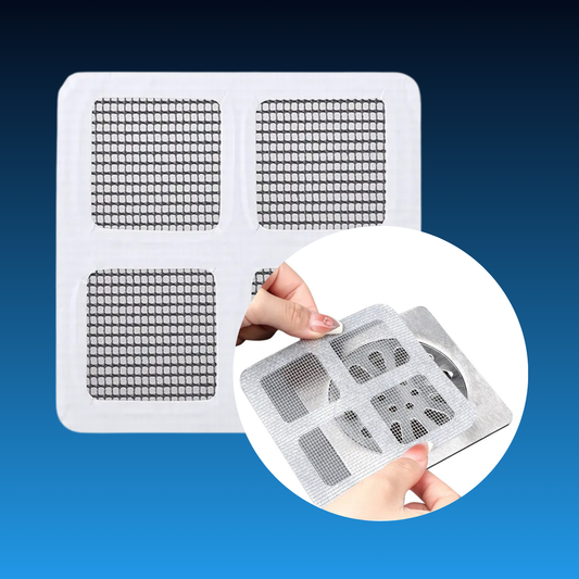 Disposable Shower Drain Cover Hair Catcher (12 Pack)