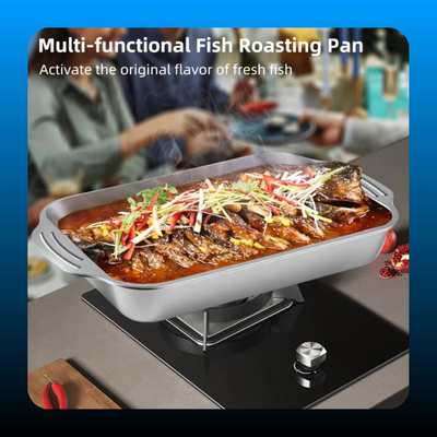 Non-Stick Stainless Steel Baking Pans with Lids