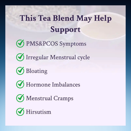 Hormone Balance Herbal Tea for Women PMS PCOS and Menstrual Support