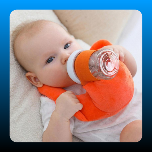Hands-Free Feeding Bottle Holder Pillow