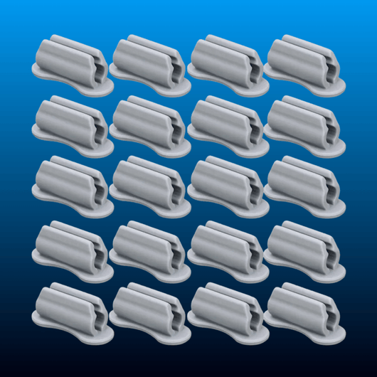 Adhesive Pen Holder Clips (20 Pack)