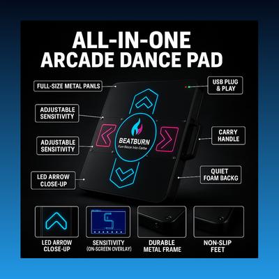 BeatBurn - Arcade Pro Pad