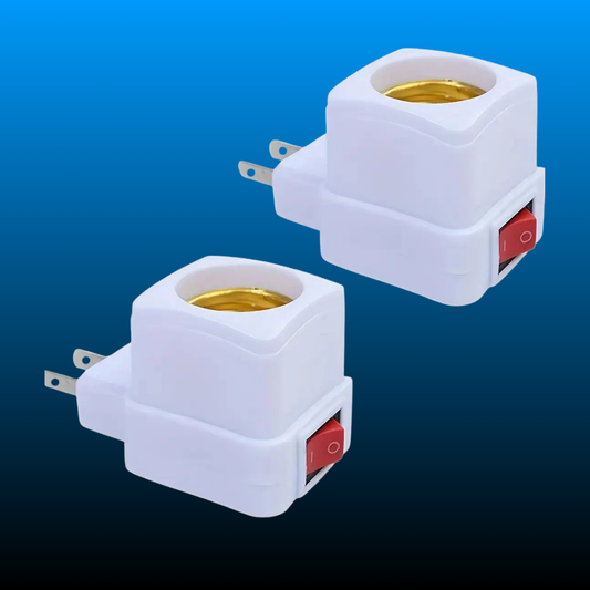 E26/E27 Socket Extension Adapter (2 Pack)