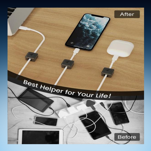 Magnetic Cable Organizer Clips