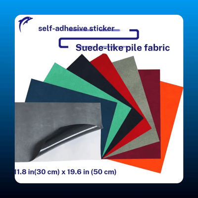 Self-Adhesive Suede Fabric Repair Patch