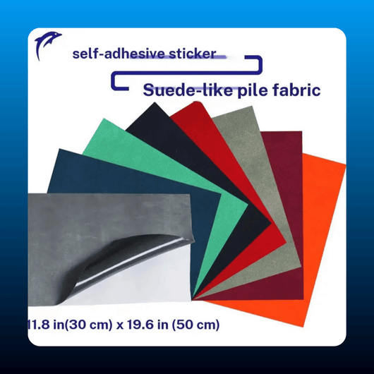Self-Adhesive Suede Fabric Repair Patch