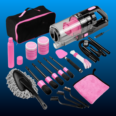 17pcs Car Cleaning Kit
