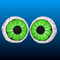 Light Up Inflatable Eyeballs (2 Pack)