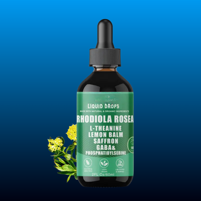 Organic 10 in 1 Rhodiola Rosea Liquid Drops