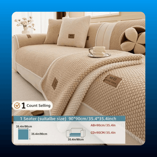 Thick Removable Couch Cover